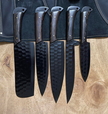 Hand Made BBQ/Chef/Kitchen Knife Set