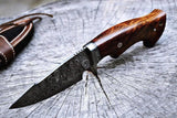 Handmade Damascus Steel Hunting Knife