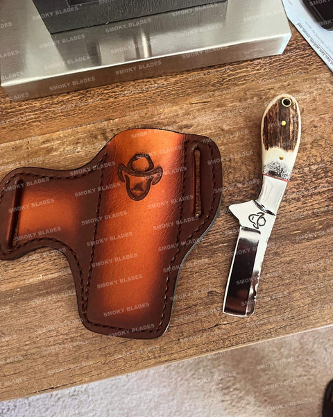 Hand Made Cowboy Bull Cutter Knife