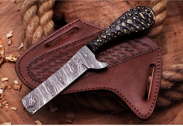 Hand Made Bull Cutter Knife – Smoky Blades