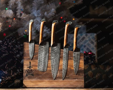 Hand Made BBQ/Chef/Kitchen Knife Set