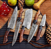 Hand Made BBQ/Chef/Kitchen Knife Set