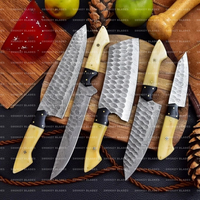 Hand Made BBQ/Chef/Kitchen Knife Set